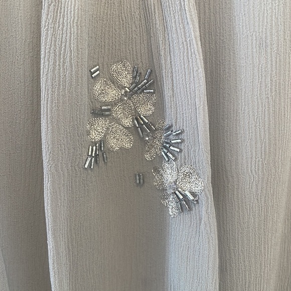 Twelfth Street by Cynthia Vincent Sheer Embroidered Sleeveless Tunic Dress - Picture 4 of 4